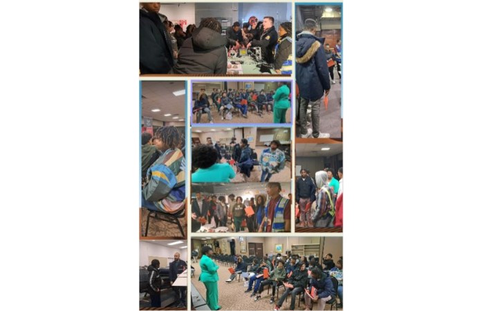  Clark students at Davis Aerospace